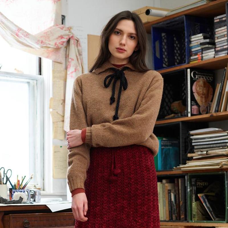 Misha & Puff Hesse Knot Belt - Carbon Grey | Garmentory