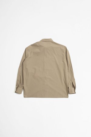 Lemaire Tie Neck Shirt - Greige | Garmentory