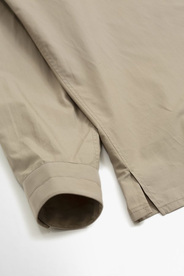 Lemaire Tie Neck Shirt - Greige | Garmentory