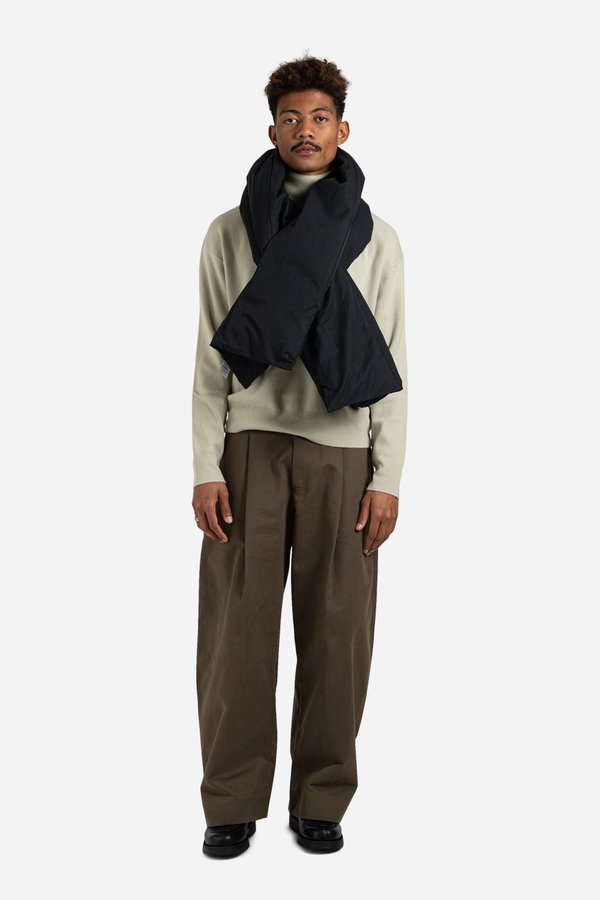 Studio Nicholson Plume Scarf - Dark Navy | Garmentory