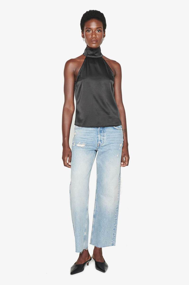 【美品⭐️】ANINE BING Sylvia Top ホルターネックトップ Sylvia Halter Top by Anine Bing | Rent the Runway