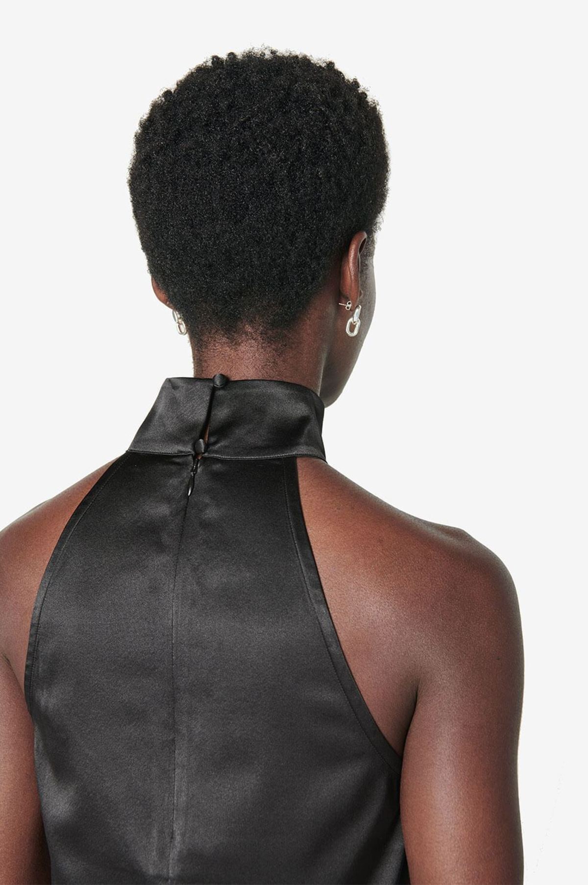 【美品⭐️】ANINE BING Sylvia Top ホルターネックトップ Anine Bing Sylvia Top - black | Garmentory