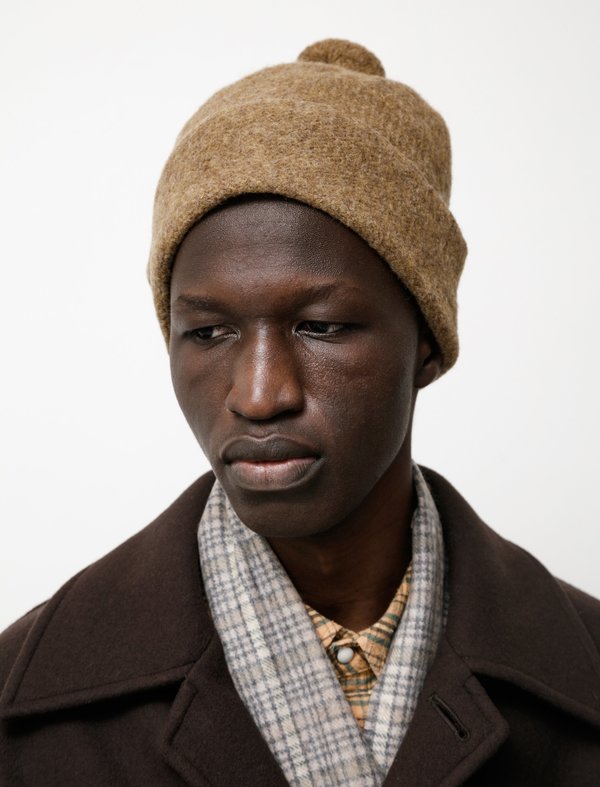 Margaret Howell MHL Felted Hat - Shetland Mustard | Garmentory