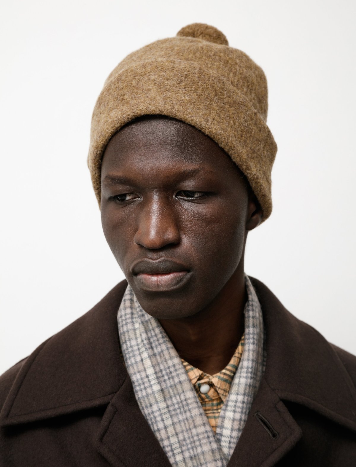 Margaret Howell MHL Felted Hat - Shetland Mustard | Garmentory
