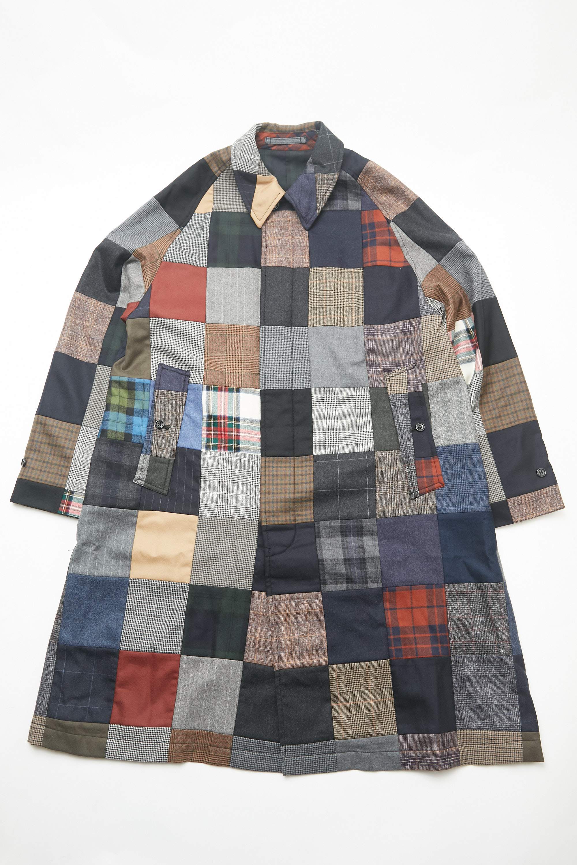 BEAMS +／Balmacaan Coat T/C Gabardine ASK availability First) BEAMS Balmacaan Coat T/C Gabardine