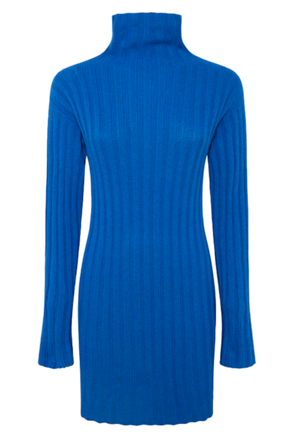 gimaguas blue dress Gimaguas One-Shoulder Midi Length Dress - Blue Dresses, Clothing - XGSIA21147