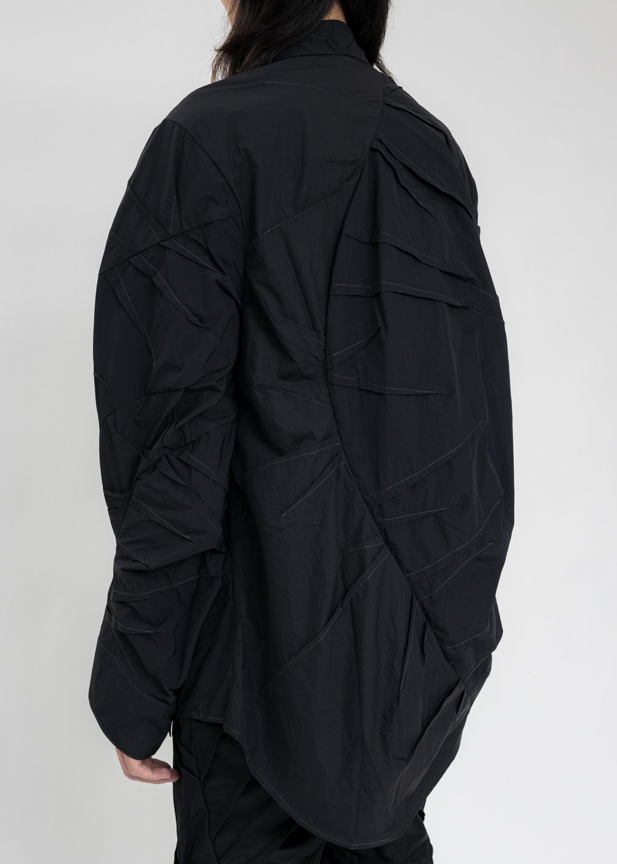 Post Archive Faction 4.0 SHIRTフードシャツ 4.0+ Shirt Left in Black – SVRN