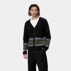 【B・BLUE】carhartt DILLON CARDIGAN/グリーン Carhartt WIP Dillon Stripe Cardigan Carhartt WIP