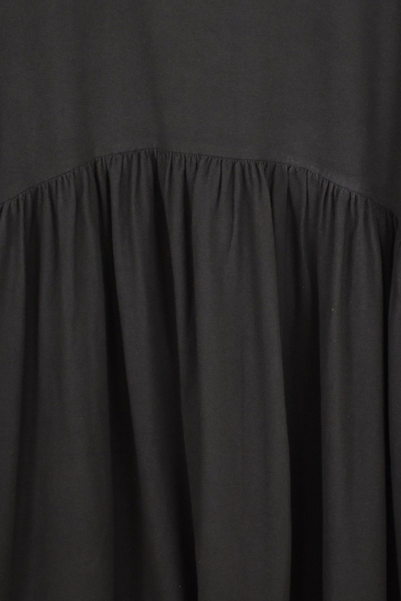 Black Crane Tradi Dress - Dark Grey