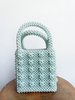 pre-loved Shrimps ANTONIA PEARL BAG - MINT  - Thumbnail 7
