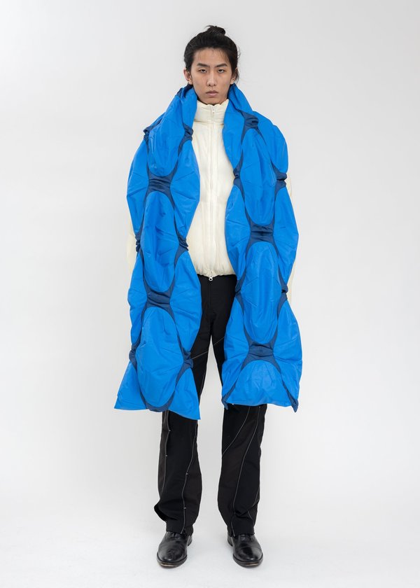 POST ARCHIVE FACTION (PAF) 4.0+ SCARF - Blue | Garmentory