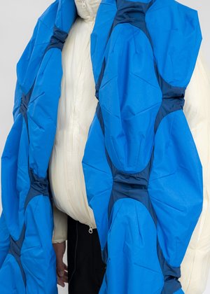 POST ARCHIVE FACTION (PAF) 4.0+ SCARF - Blue | Garmentory