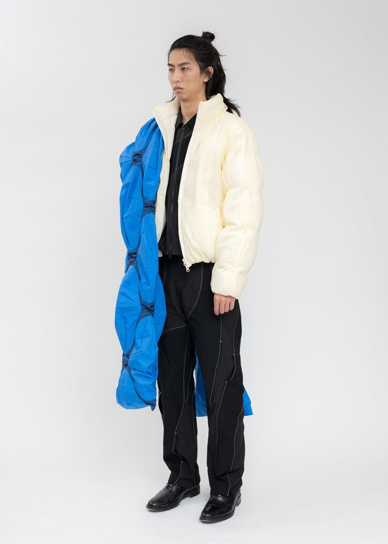 POST ARCHIVE FACTION (PAF) 4.0+ SCARF - Blue | Garmentory