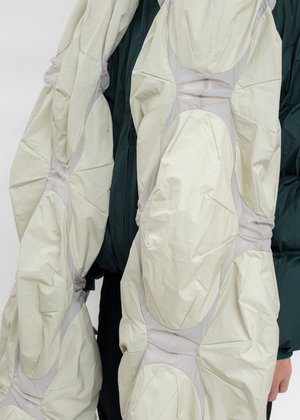 POST ARCHIVE FACTION (PAF) 4.0+ LEFT SCARF - GRAY | Garmentory