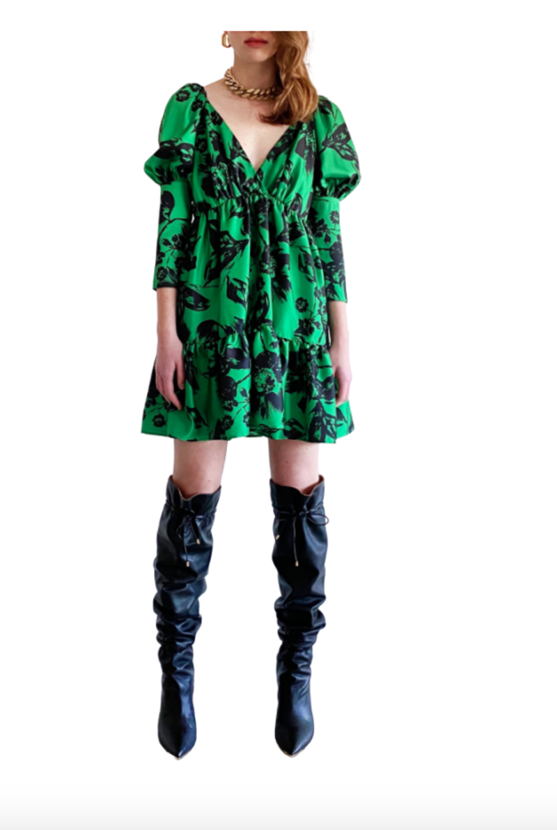 slim fit dress slacks Delfi Collective Brooklyn Mini Dress main image 1
