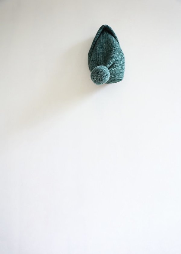 Misha & Puff Garter Hat - Peacock | Garmentory