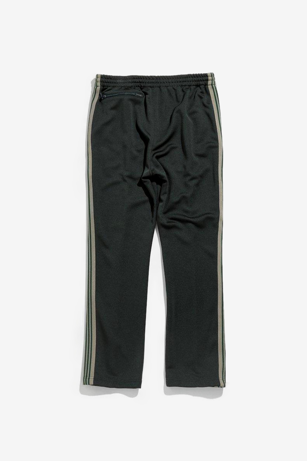 Needles Narrow Poly Smooth Track Pants - Dark Green | Garmentory
