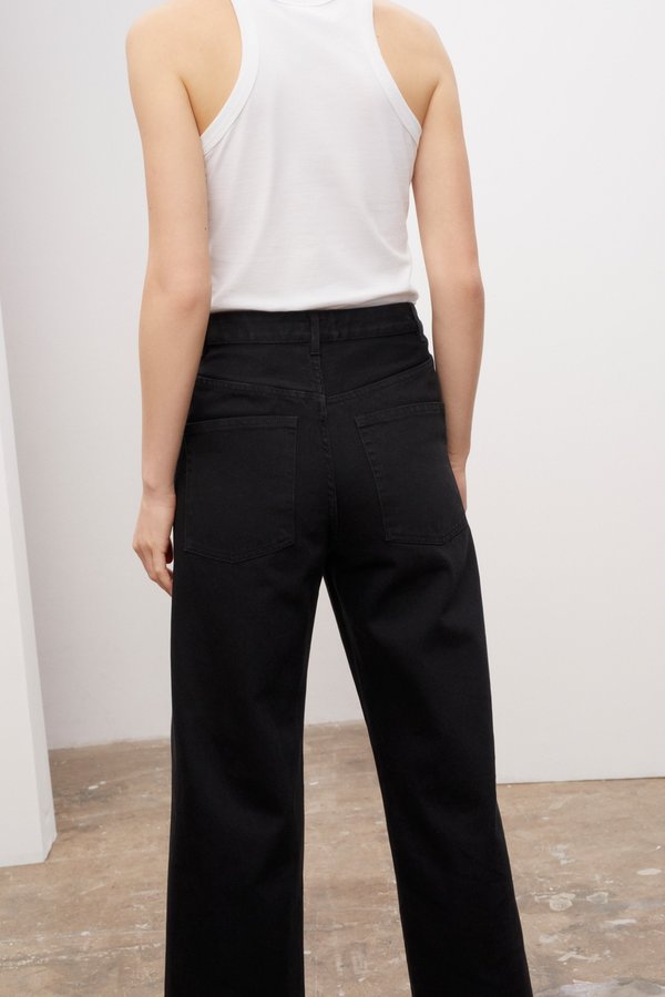 Kowtow Barrel Jeans - Black Denim 
