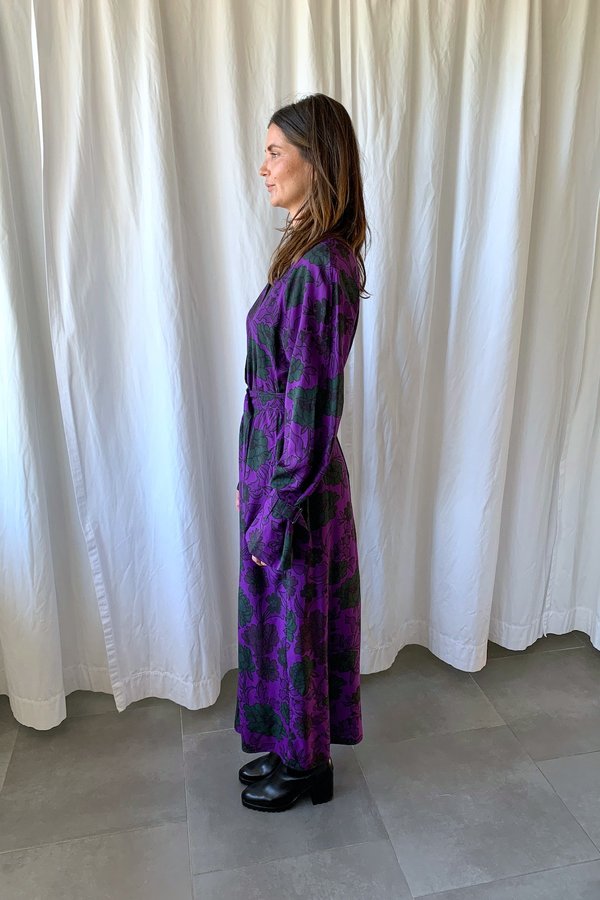 Christian Wijnants Doran Dress - Plum 