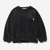 Battenwear Lodge Fleece Crewneck Sweatshirt - Black - Thumbnail 1