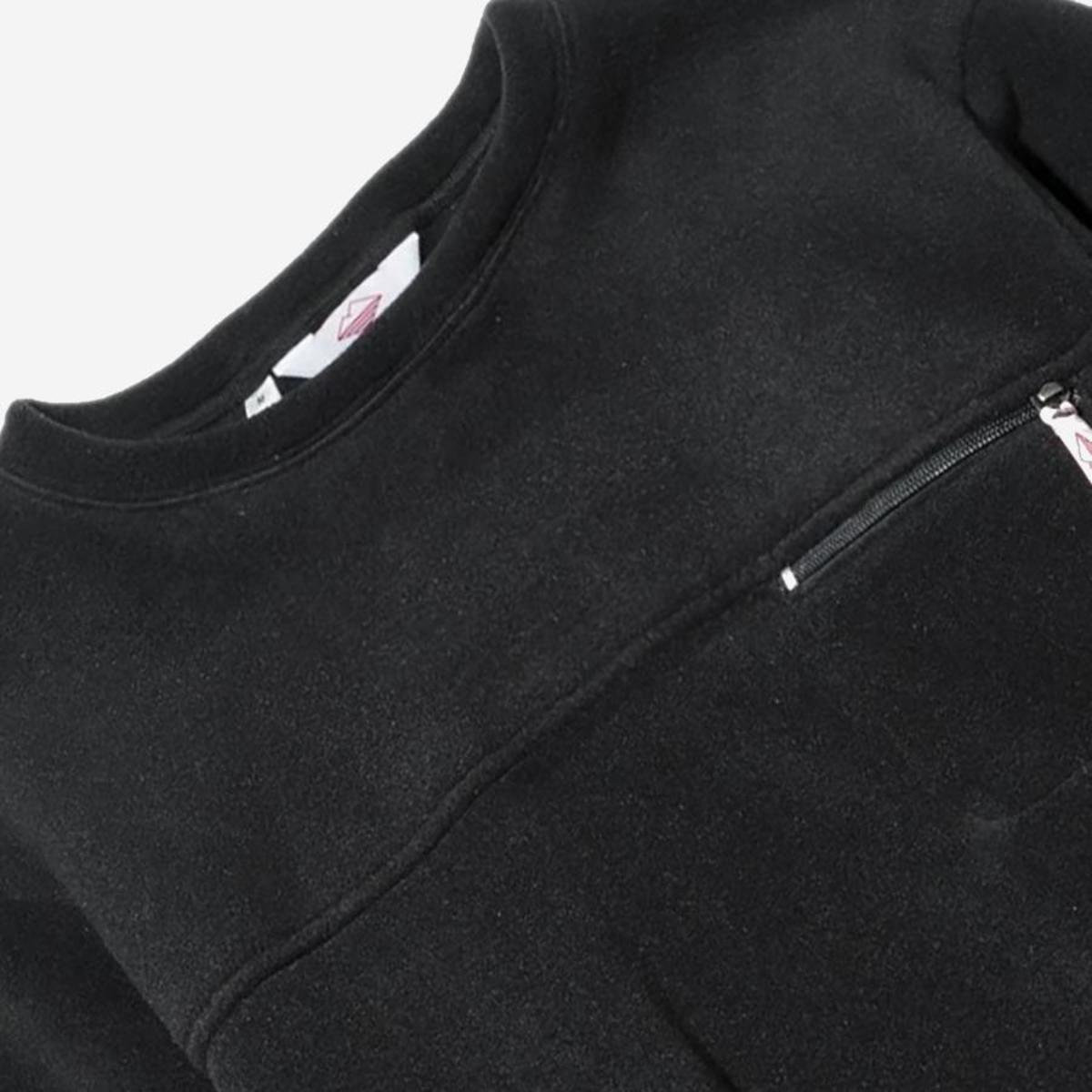 Battenwear Lodge Fleece Crewneck Sweatshirt - Black - Image 2 of 6