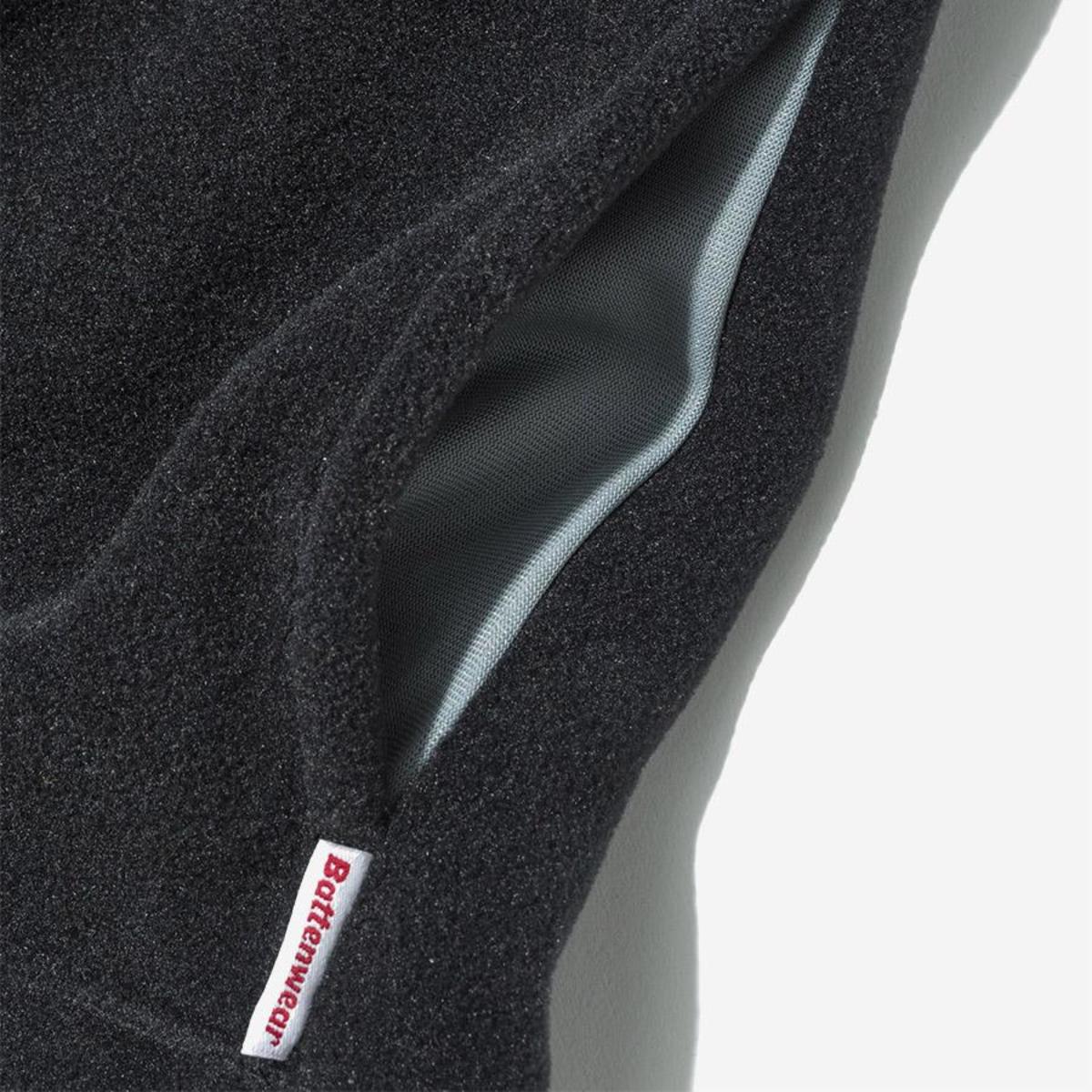 Battenwear Lodge Fleece Crewneck Sweatshirt - Black - Image 4 of 6