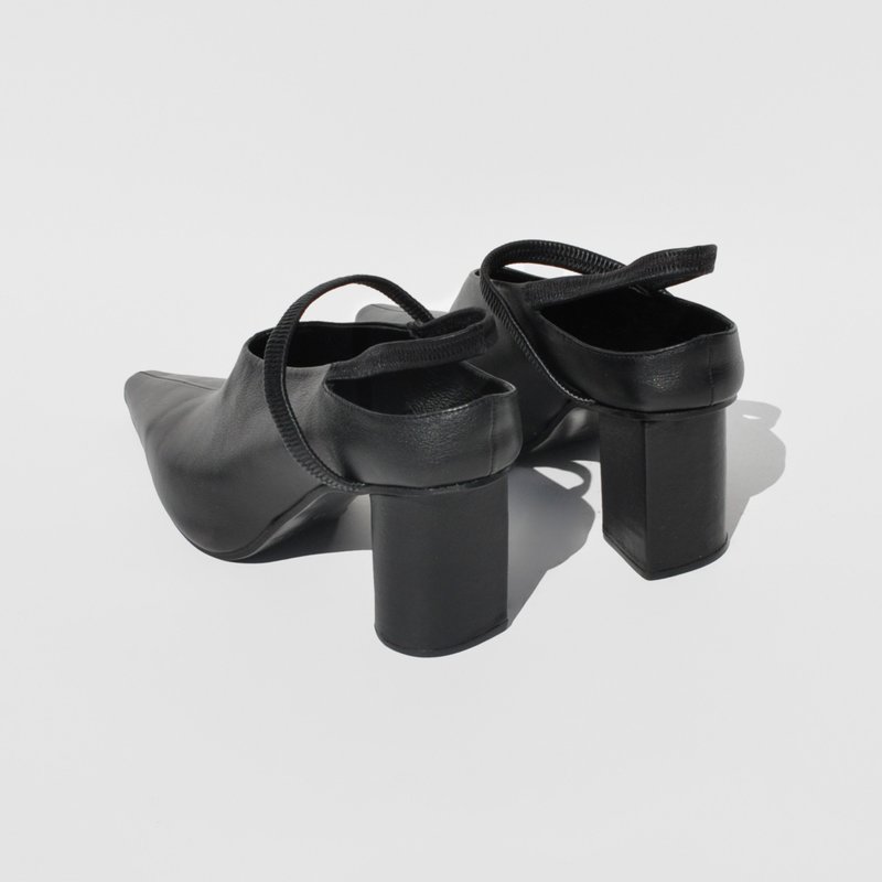 Dubi Punta Strap heels - Black