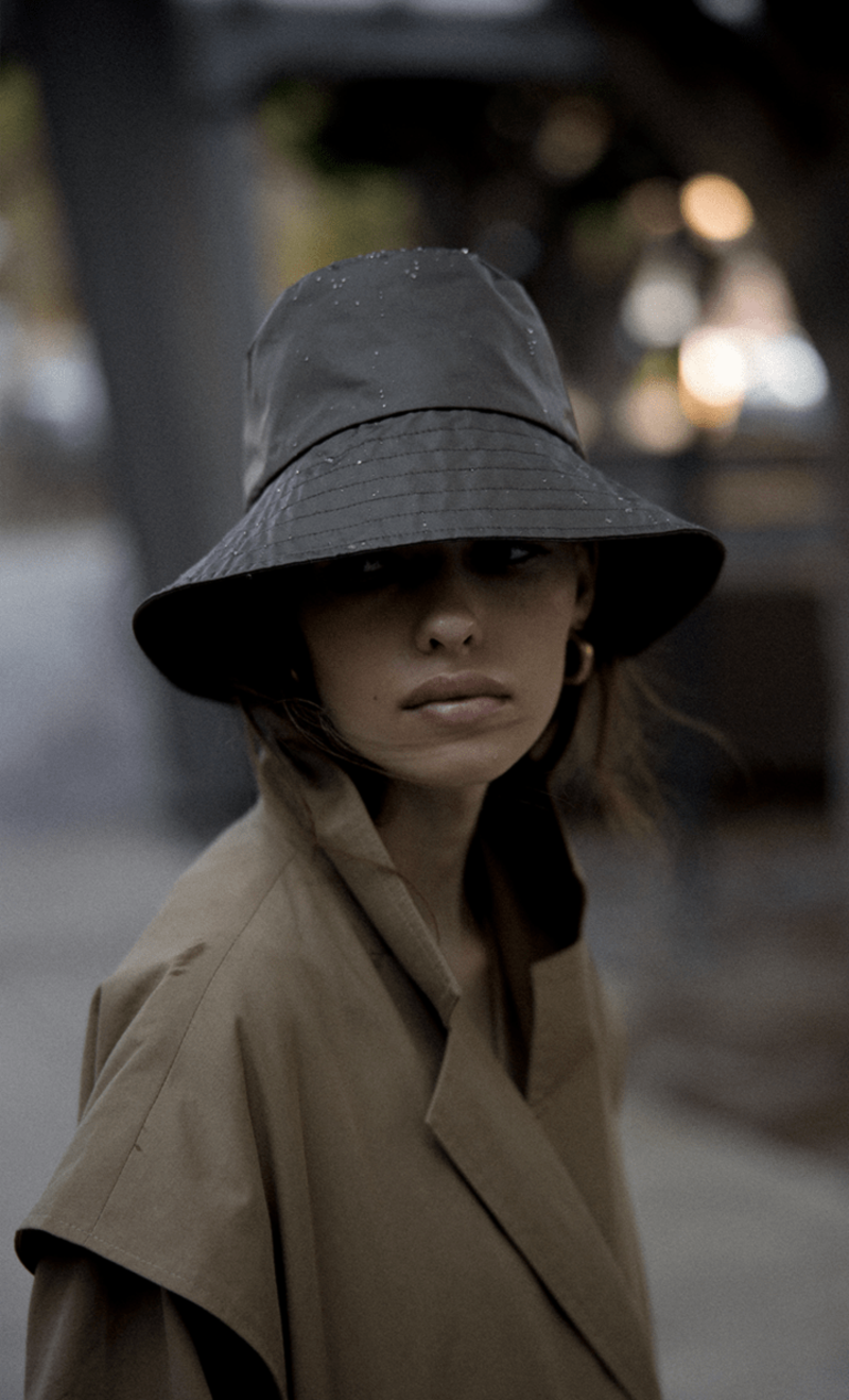 Janessa Leone Franklin Hat - Khaki | Garmentory display picture 3