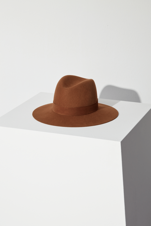 Janessa Leone Noah Hat - Whiskey | Garmentory