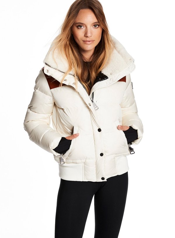 S.A.M Sawyer Jacket - Cream/Saddle 
