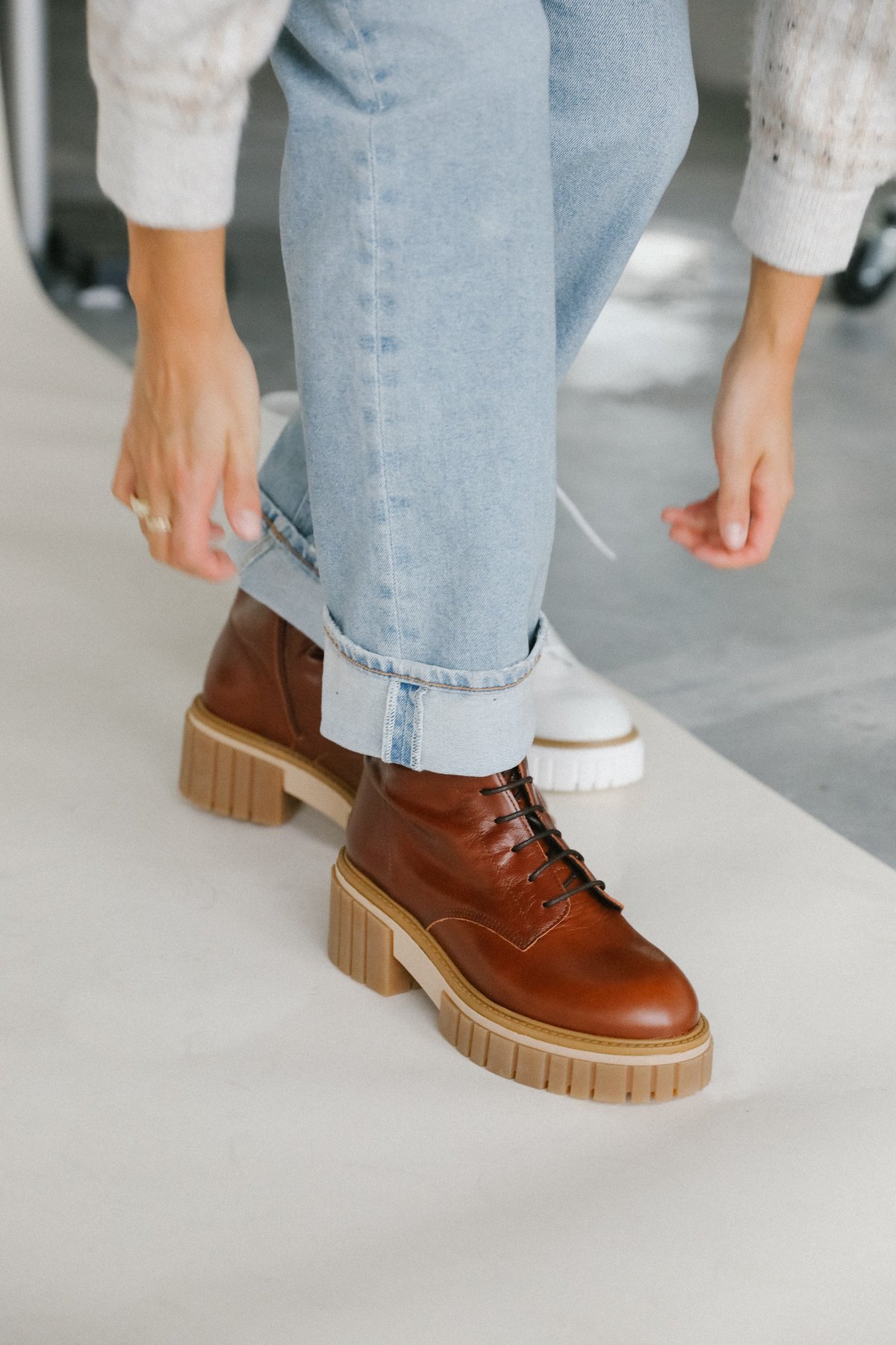 L'intervalle Kington Boot -Chestnut Brown - Image 1 of 5