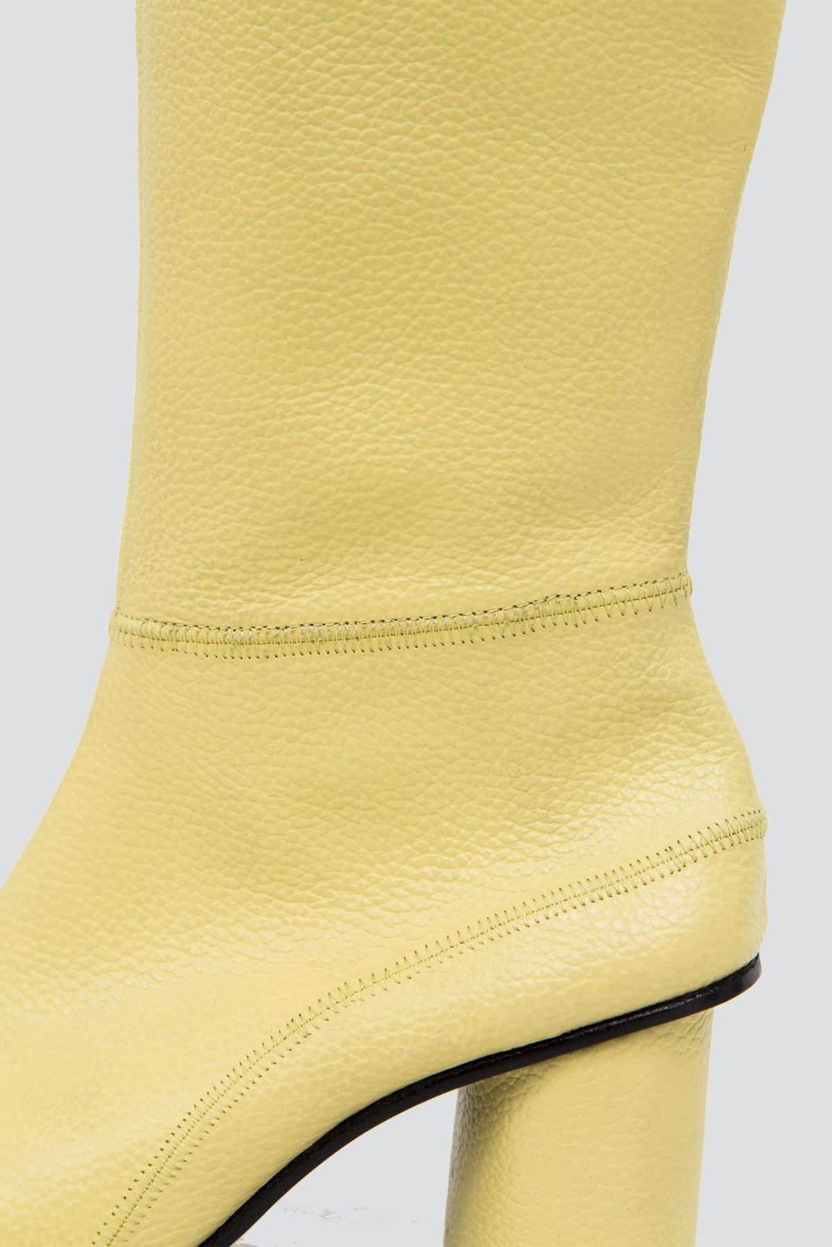 Dubié Cuadrado High Boot - Light Yellow  - Image 2 of 5
