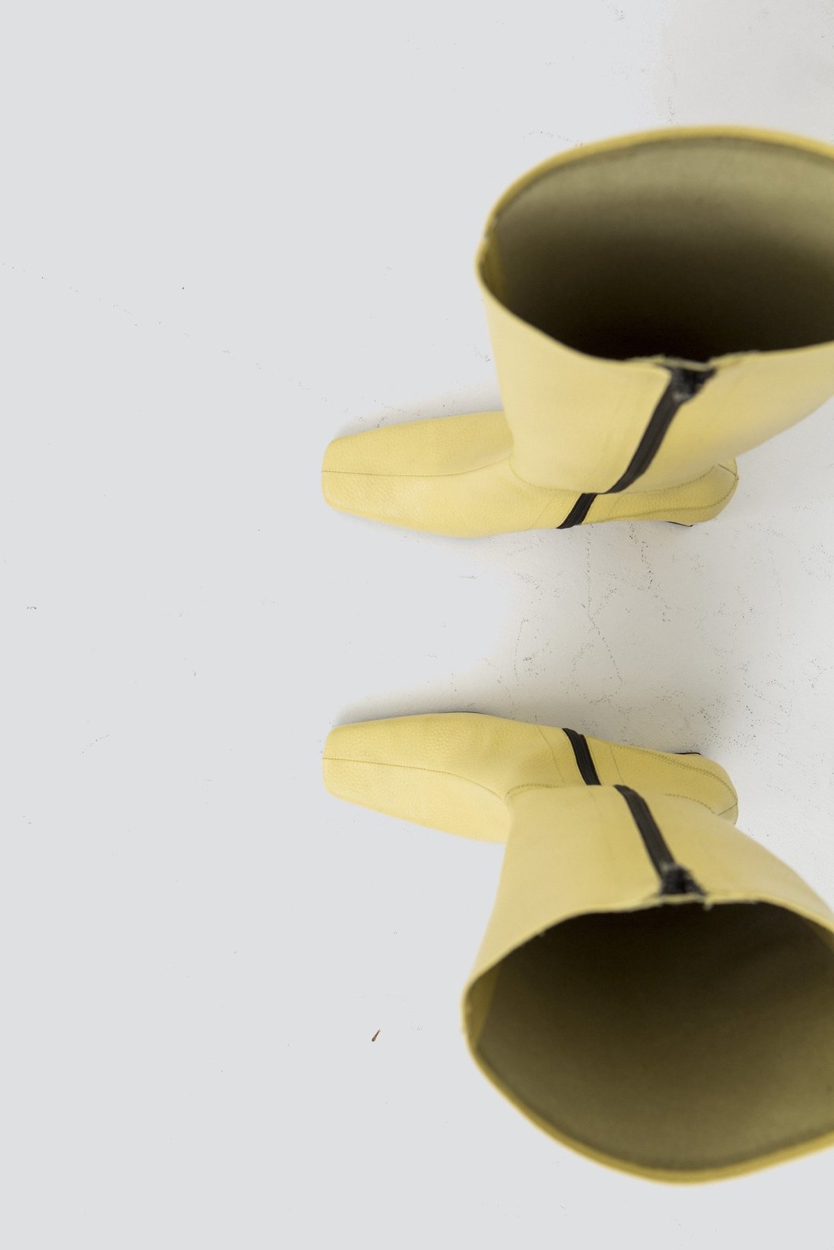 Dubié Cuadrado High Boot - Light Yellow  - Image 3 of 5