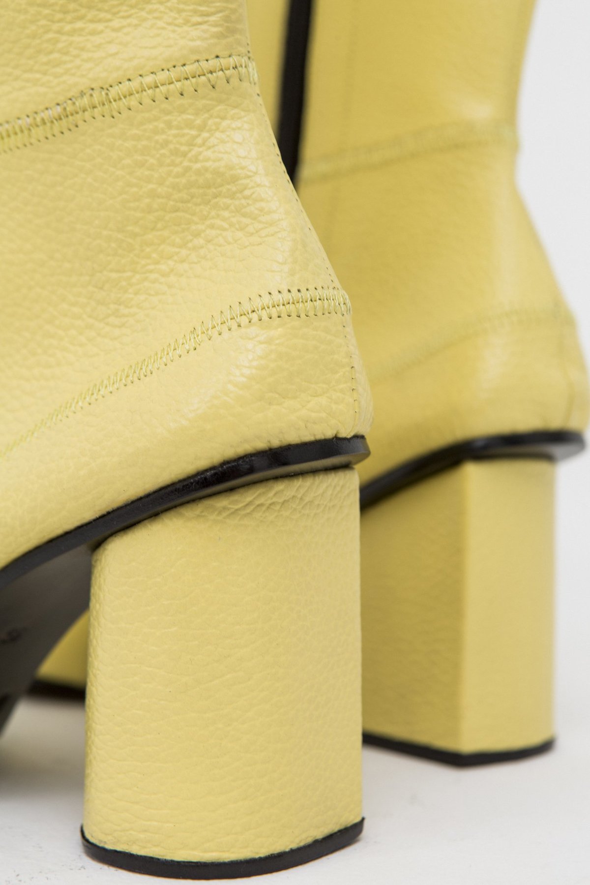 Dubié Cuadrado High Boot - Light Yellow  - Image 5 of 5