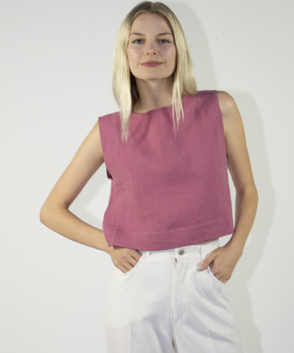 Ilana Kohn Rose Kate Crop Ilana Kohn Rose Kate Crop