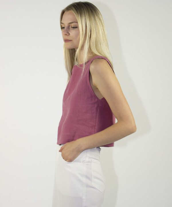 Ilana Kohn Rose Kate Crop Ilana Kohn Rose Kate Crop