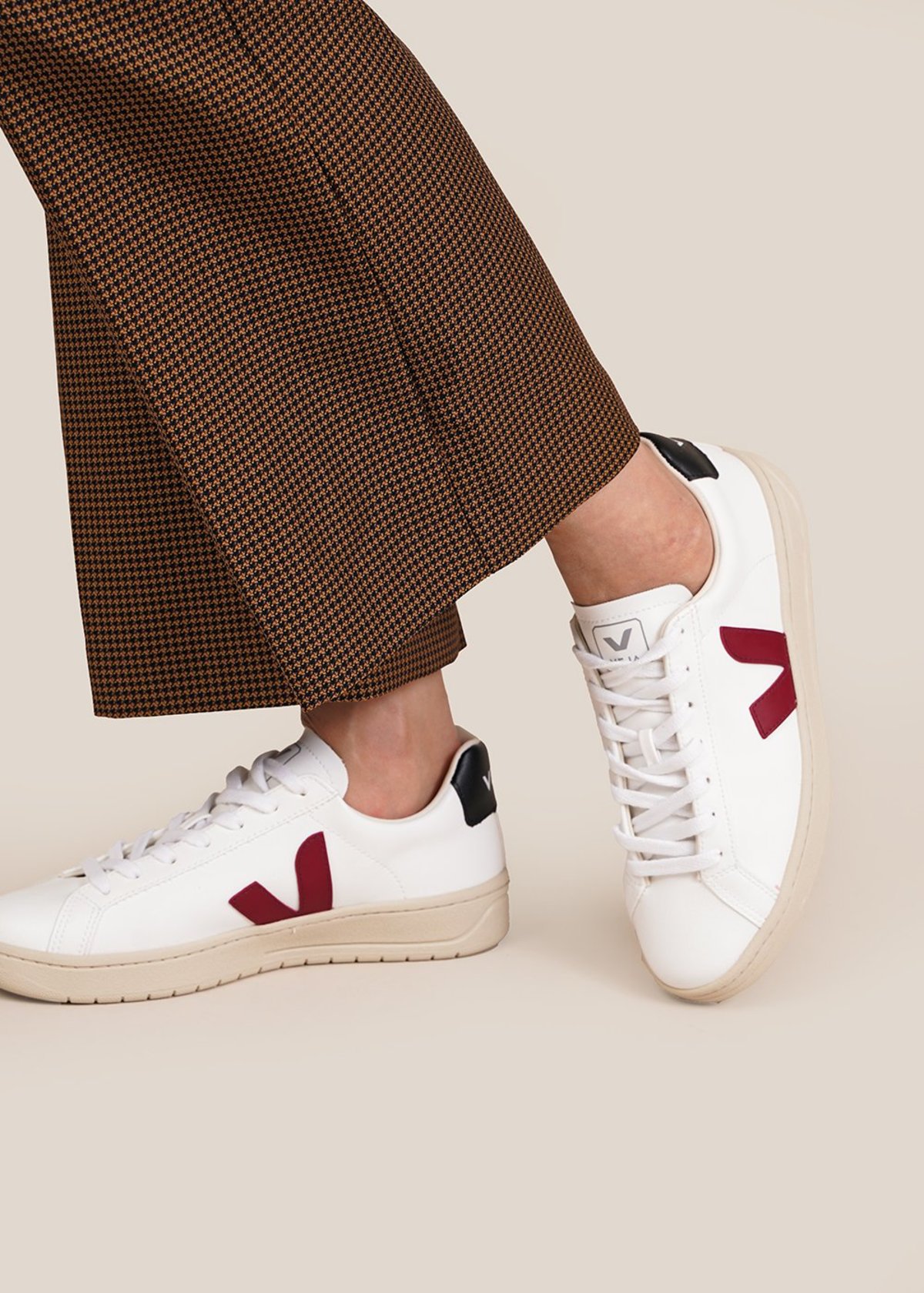 White Marsala Urca Sneakers | Garmentory