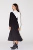 Kurt Lyle Dutchess Dress - Black/White - Thumbnail 1