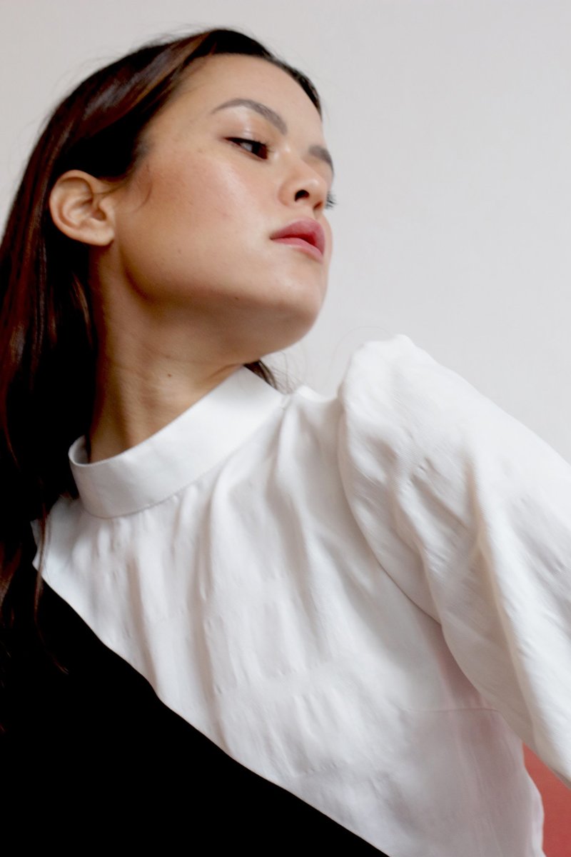 Kurt Lyle Dutchess Dress - Black/White