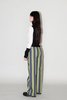KkCo Unelma Meteor Pant - Algae/Navy Stripe - Thumbnail 5
