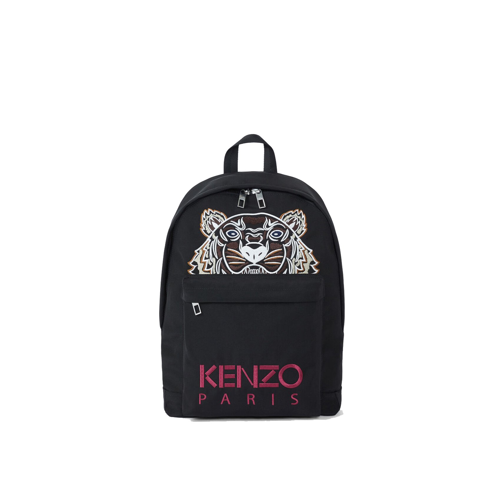 Kenzo Tiger Canvas Backpack - Black | Garmentory