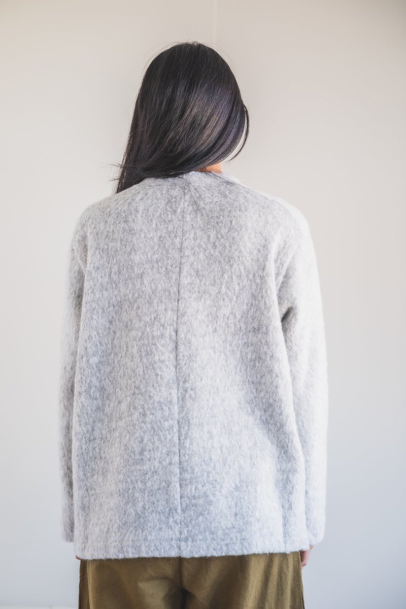 トップス 21AW seya. ALPACA SHAGGY FLEECE SIZE M SEYA GANZE SWEATER - ALPACA SHAGGY FLEECE | Garmentory
