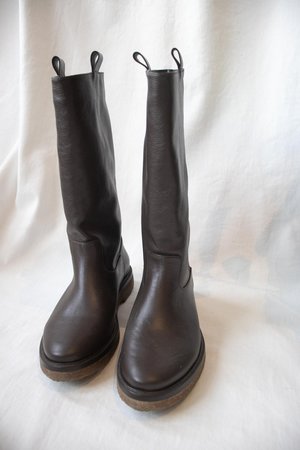 Mari Giudicelli Garden Boot in Café Calfskin | Garmentory