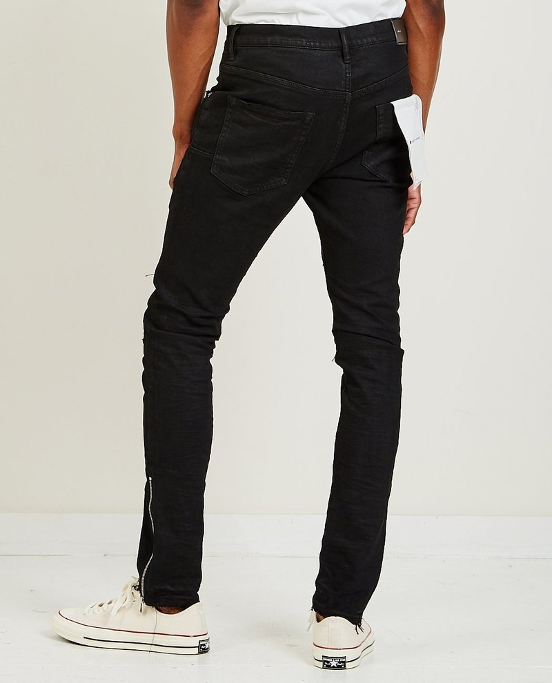 パープルブランド　デニム　ブラック　34　MID RISE SLIM　P002 パープルブランド デニム ブラック 34 MID RISE SLIM P002