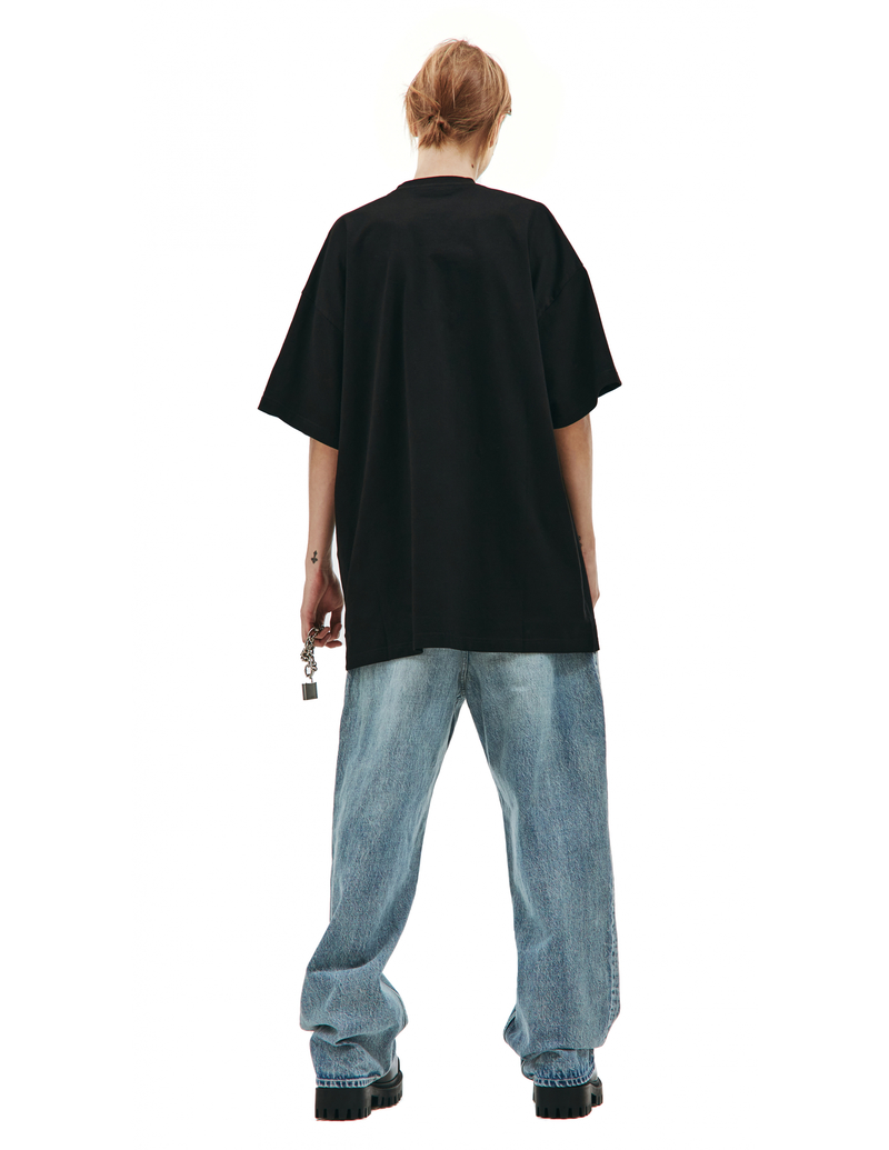 Tシャツ・カットソー BALENCIAGA SS25 OVERSIZED T-SHIRT (787349TRVT9 1041) BALENCIAGA]Oversized T-Shirt/BLACK(787349-TRVT9) – R&Co.