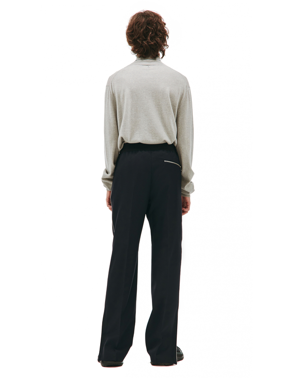 OAMC Straight leg wool trousers - Black | Garmentory