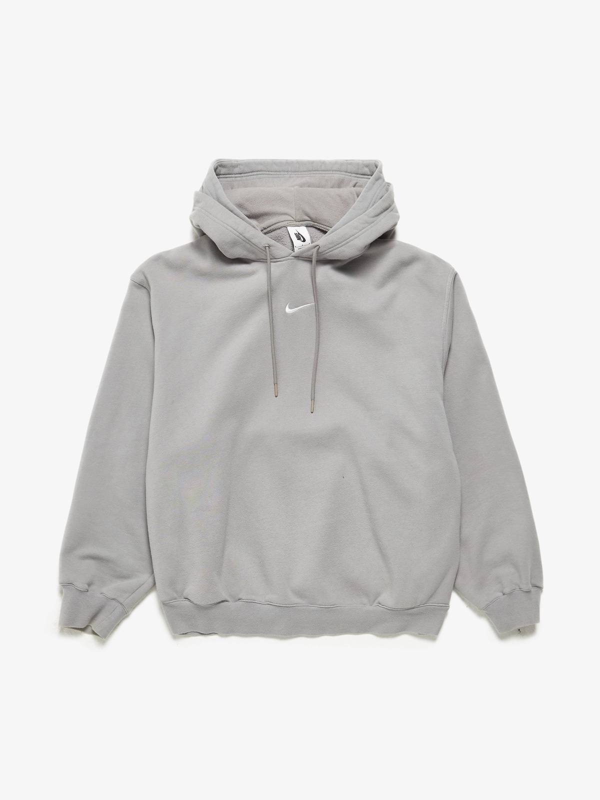 PRE-LOVED Fear of God X Nike M Gray Boxy Hoodie SWEATER - GRAY