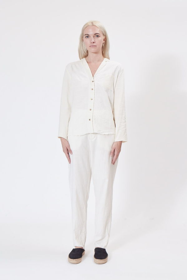 Elsa Esturgie Fougue Shirt - Ecru