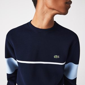 lacoste pique sweatshirt