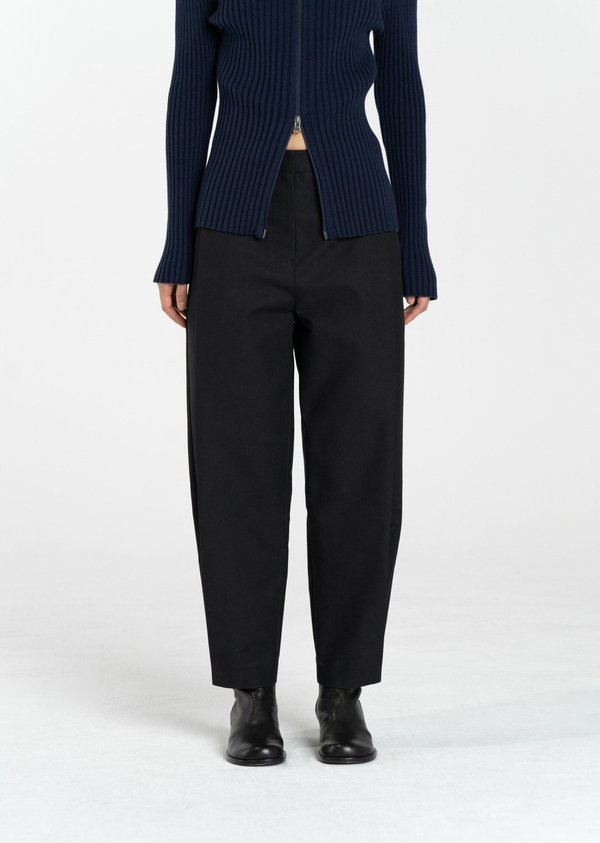 AMOMENTO Snap Garconne Pants - Black | Garmentory